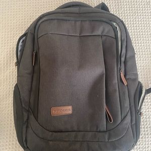 Large dark-gray backpack